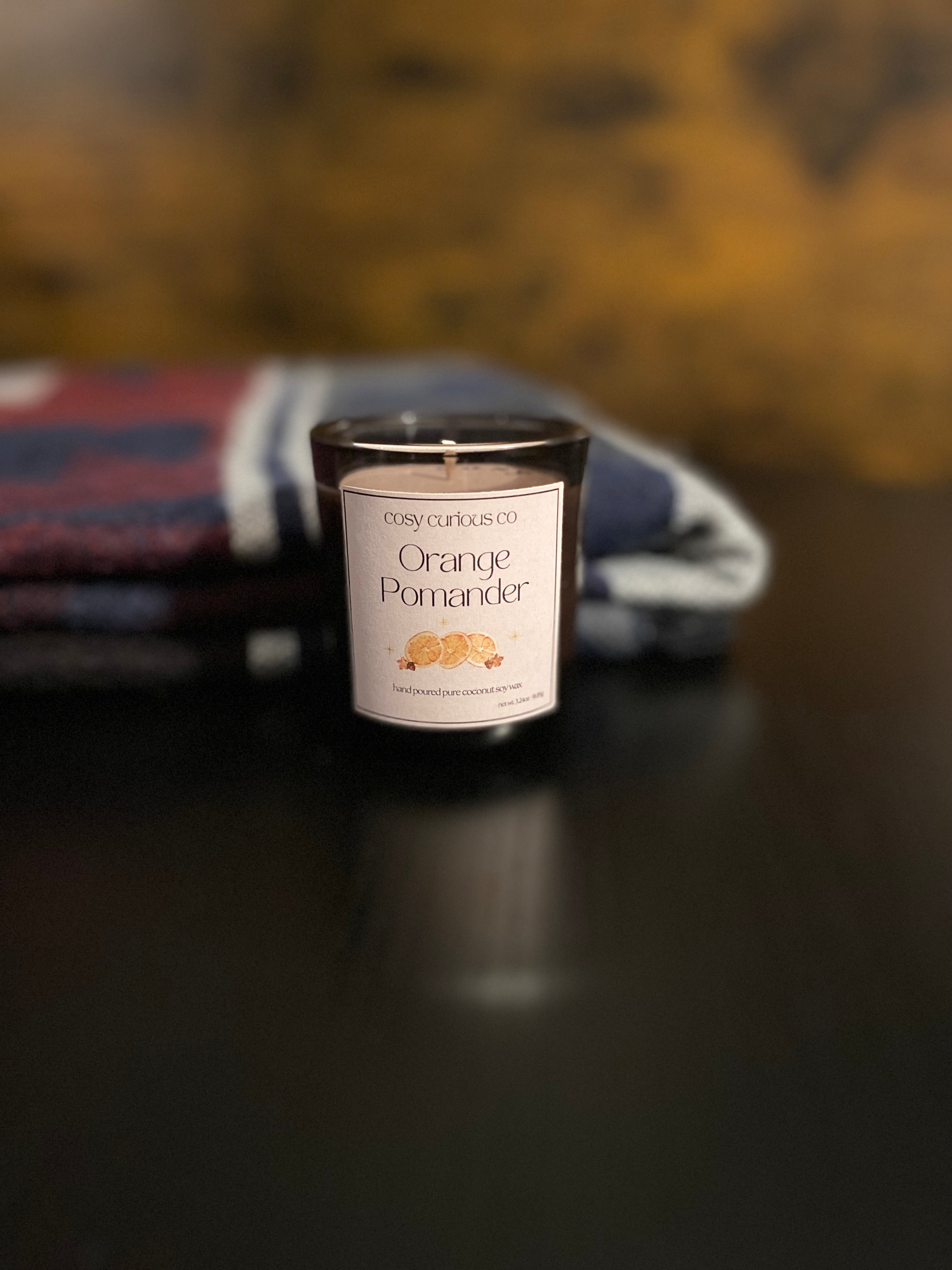 Orange Pomander Soft Glow Candle